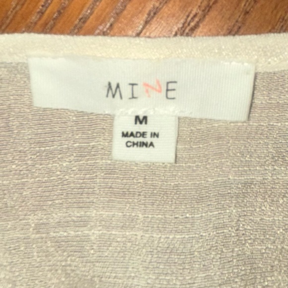 Women’s Cream Lace-Up Blouse - Picture 5 of 6